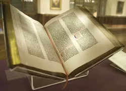 First printed Bible